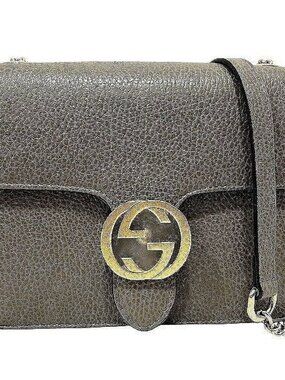 Gucci Interlocking Chain Shoulder Bag